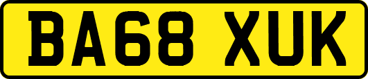 BA68XUK