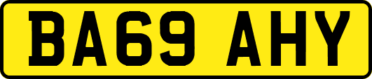 BA69AHY