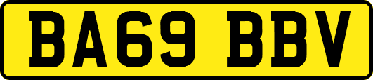 BA69BBV