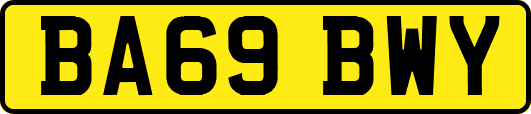 BA69BWY