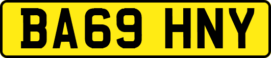 BA69HNY