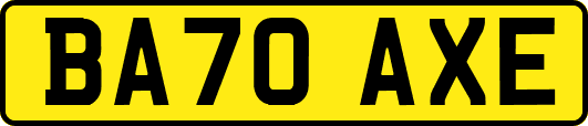 BA70AXE