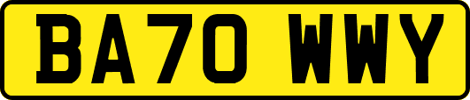 BA70WWY