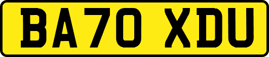 BA70XDU
