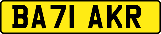 BA71AKR