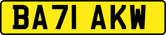 BA71AKW