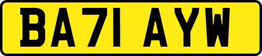 BA71AYW
