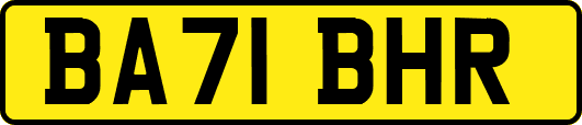 BA71BHR