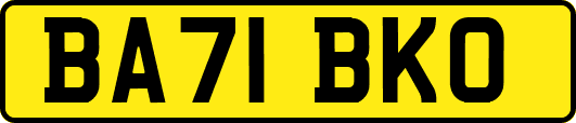 BA71BKO