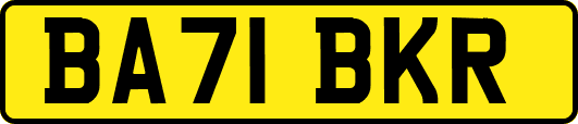 BA71BKR