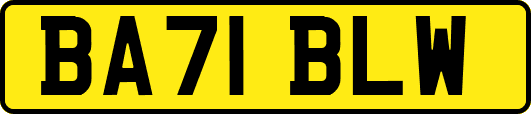 BA71BLW