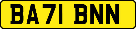 BA71BNN