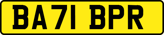 BA71BPR