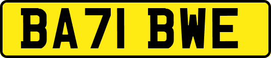 BA71BWE