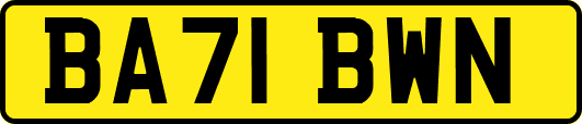 BA71BWN