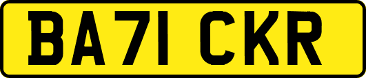 BA71CKR