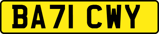 BA71CWY