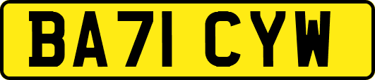 BA71CYW
