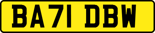 BA71DBW