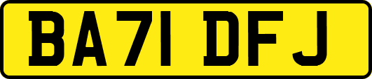 BA71DFJ