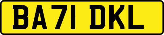 BA71DKL