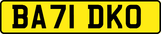 BA71DKO