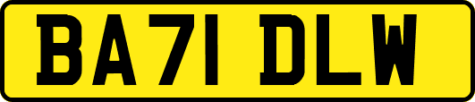 BA71DLW