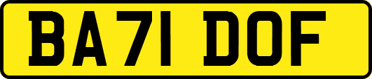 BA71DOF