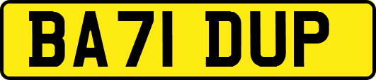BA71DUP