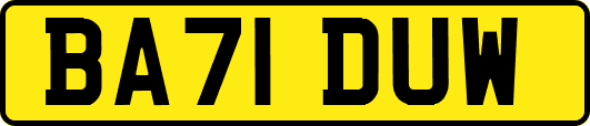 BA71DUW