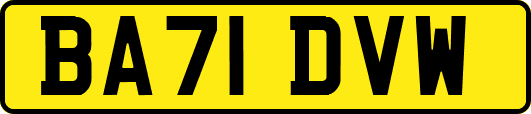 BA71DVW