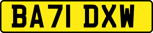 BA71DXW