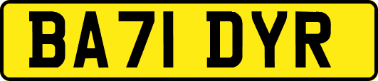 BA71DYR