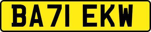 BA71EKW