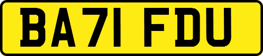 BA71FDU