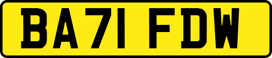 BA71FDW