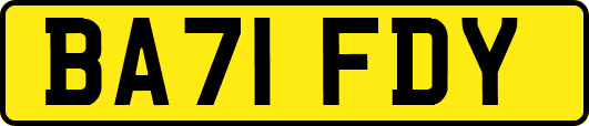 BA71FDY