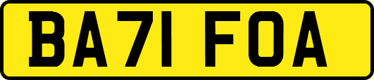 BA71FOA