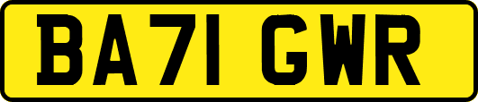 BA71GWR