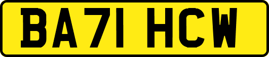 BA71HCW