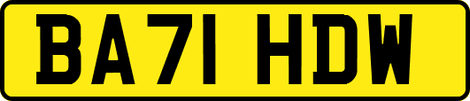 BA71HDW