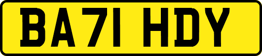 BA71HDY