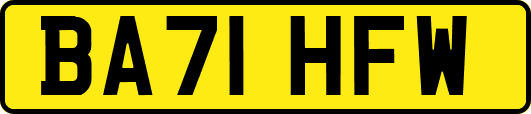 BA71HFW