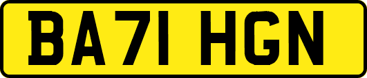 BA71HGN