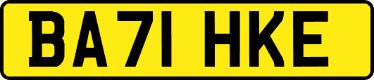 BA71HKE