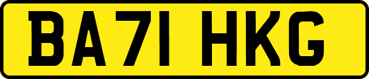 BA71HKG