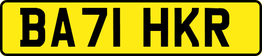 BA71HKR