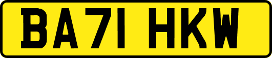 BA71HKW