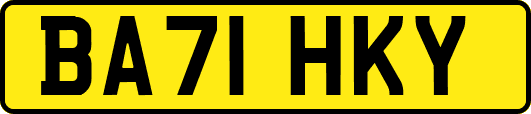 BA71HKY