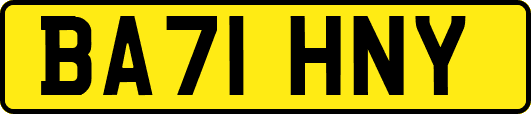 BA71HNY